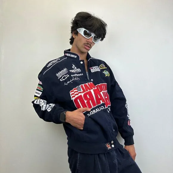 Dale Earnhardt jr national guard Racing Jacket - Picture 2 of 3